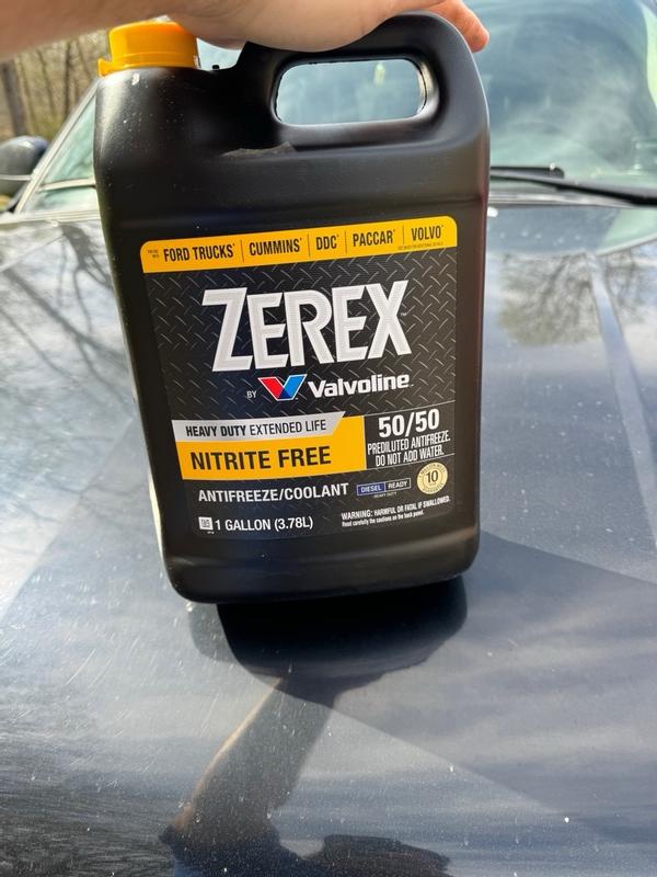 Zerex Heavy Duty Nitrite Free Extended Life Yellow 50/50 