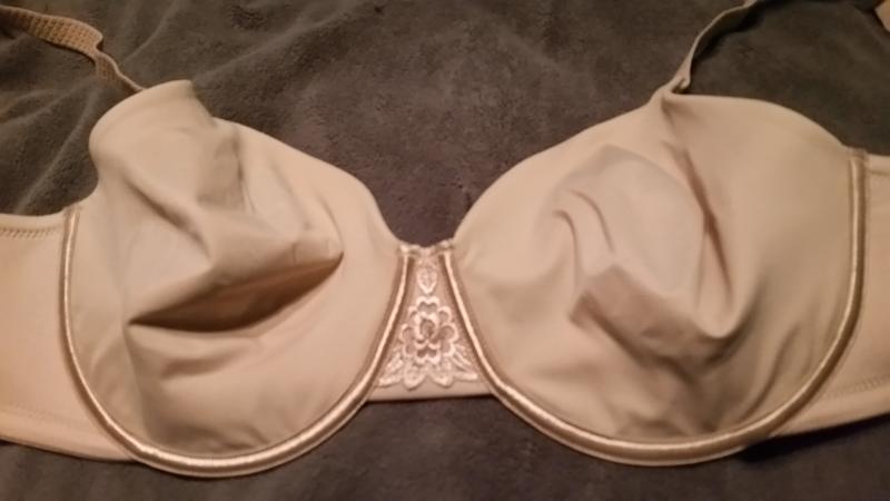 It's very pretty and you can see how well the lining is made for the underwire of this bra