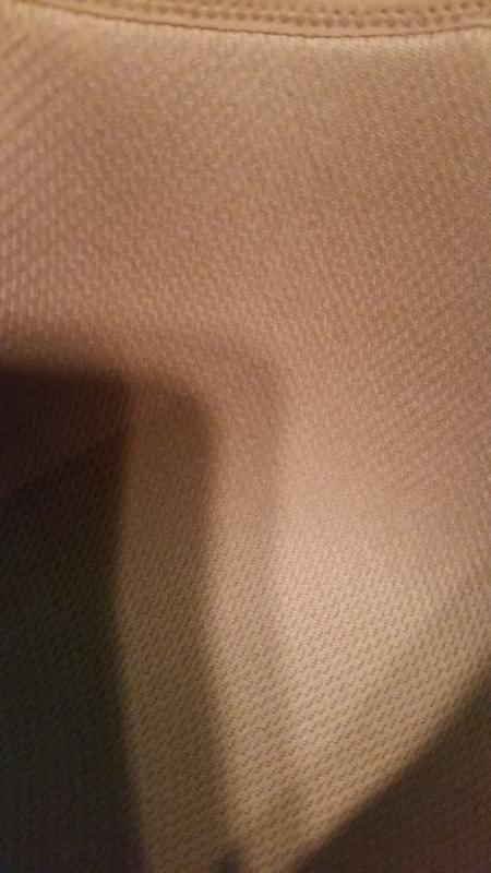 You can see the breathable material on the inside of the cup