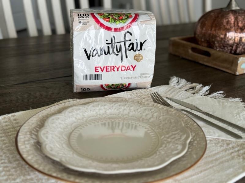 Vanity fair disposable plates sales