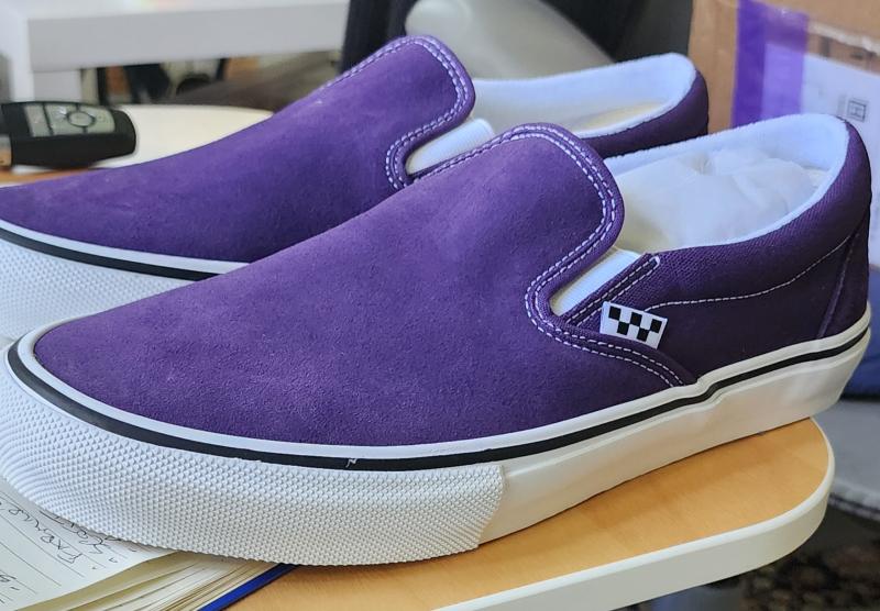 Skate Slip-On Shoe en Purple | Vans CA
