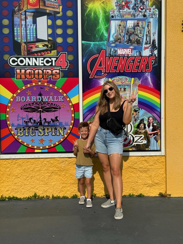 Customer photo for "Forever loving the classic slip-ons!"