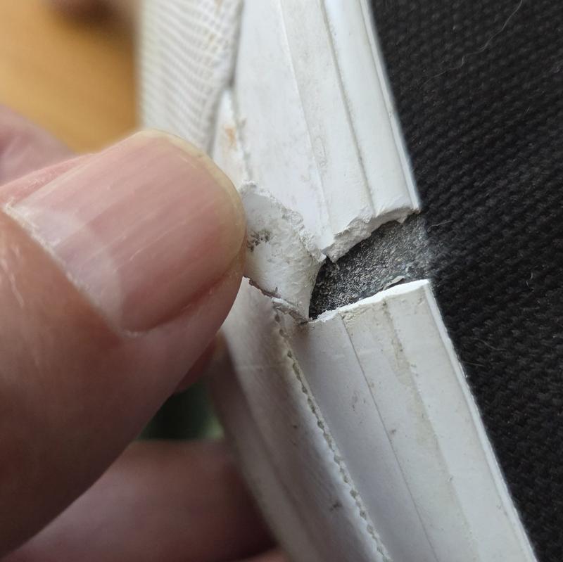 Customer photo for "Worst pair of Vans I've ever purchased"