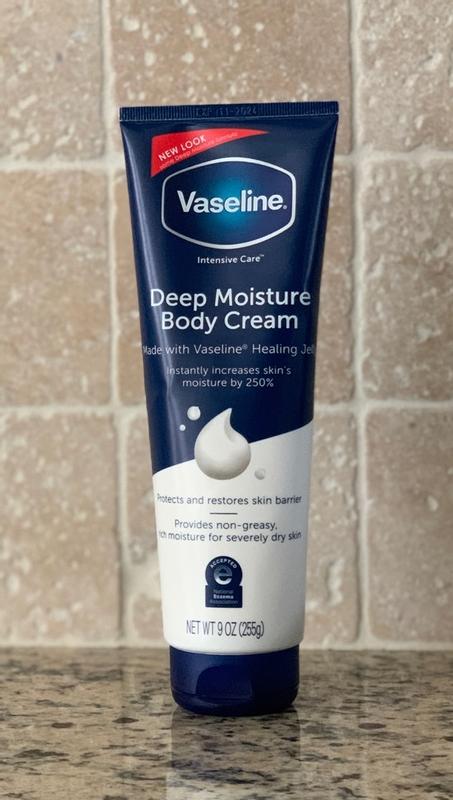 Vaseline Intensive Care Deep Moisture Vitamin E for Dry Skin,