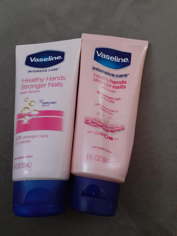 vaseline healthy hands stronger nails