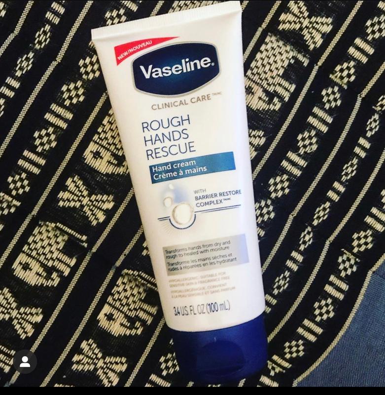 vaseline dry hands rescue