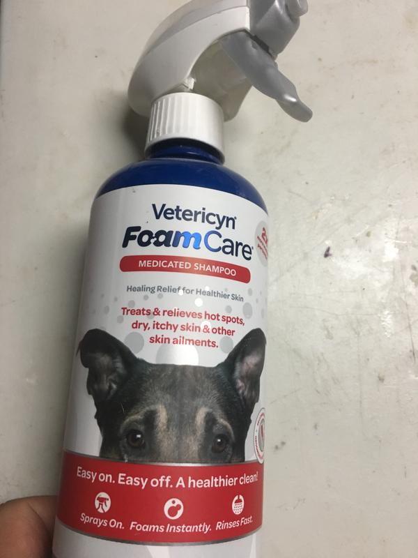 Vetericyn foamcare outlet medicated shampoo