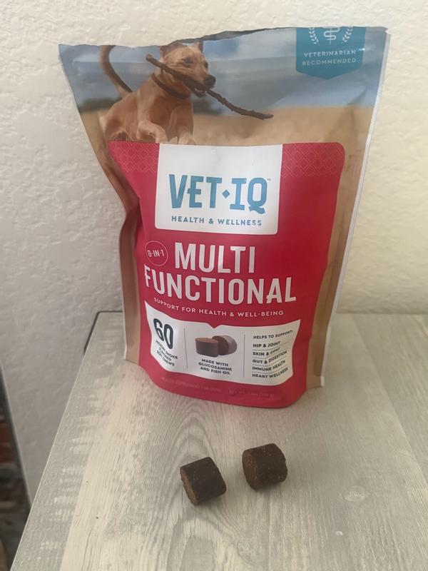 VetIQ 60-Count 8-In-One Multi-Benefit Dogs Supplement - 10144