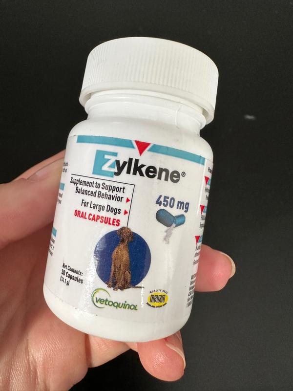 Vetoquinol Zylkene Integratore Problemi Comportamentali Cani Grandi 20  Capsule 450 mg