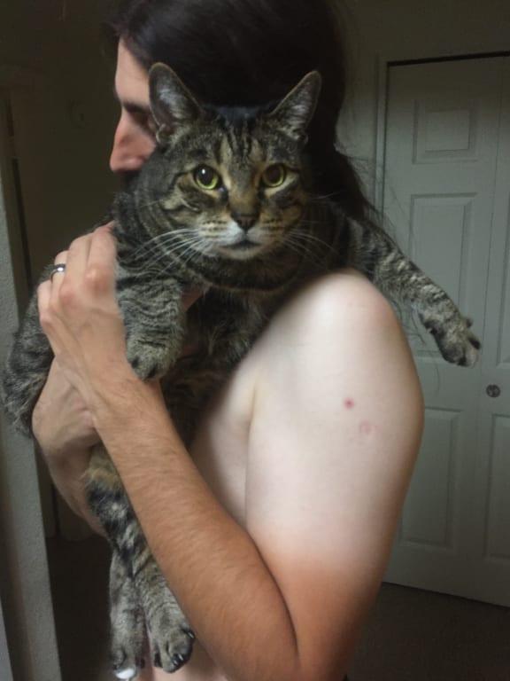 I don't complain when Daddy picks me up any more