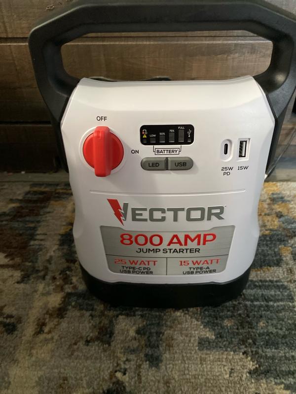 Vector 800 Amp Jump Starternull