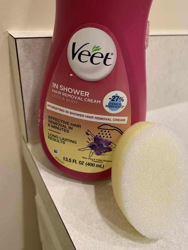 Veet Botanical Inspirations In-shower Cream Hair Removal - Shop  Depilatories & Wax at H-E-B