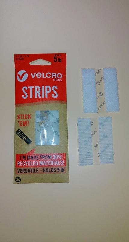 The two sides of the strips