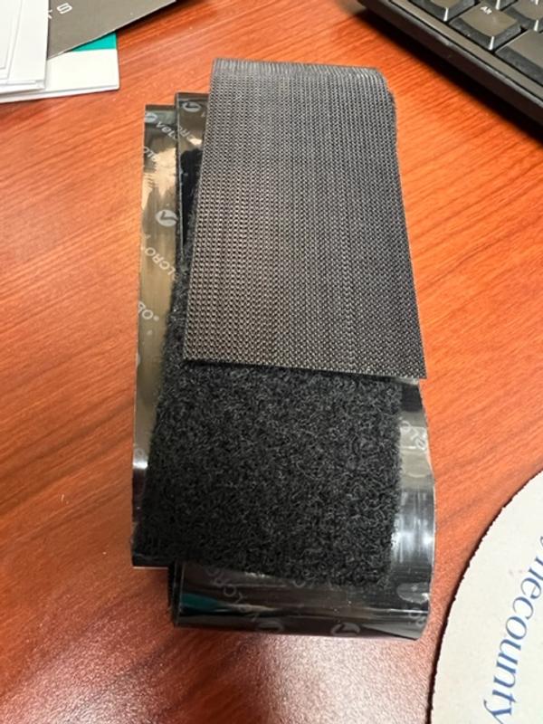 Velcro Fastener Industrial-Strength Tape 2 Wx49'Lx1/4 H Black 30636, 1 -  Kroger