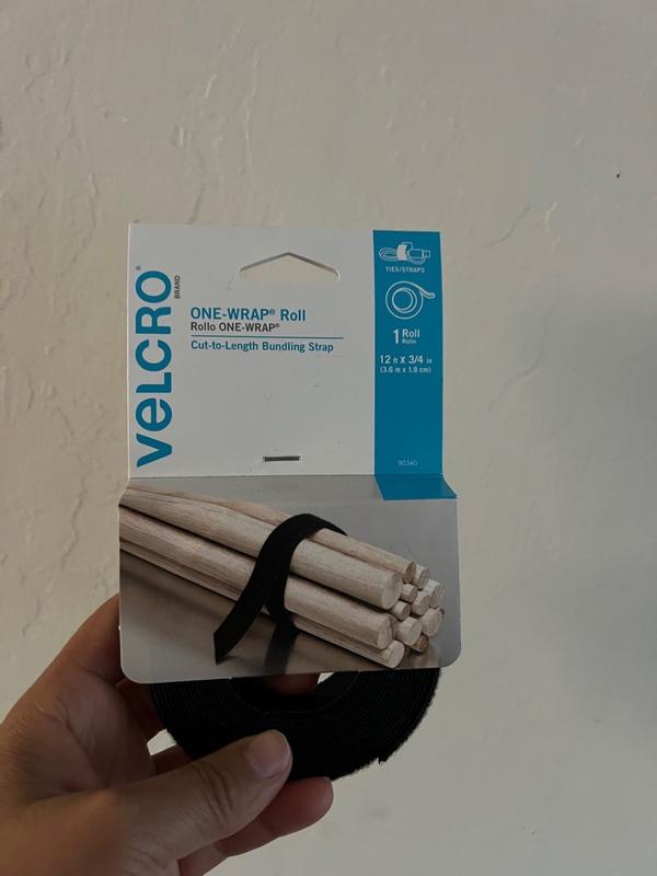 Velcro One-Wrap Roll White