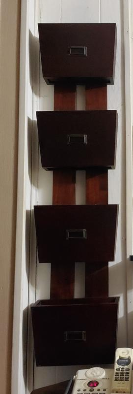 File holder installed.