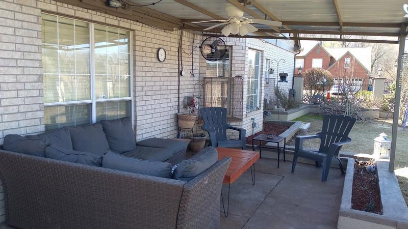 Outdoor Area where we installed.