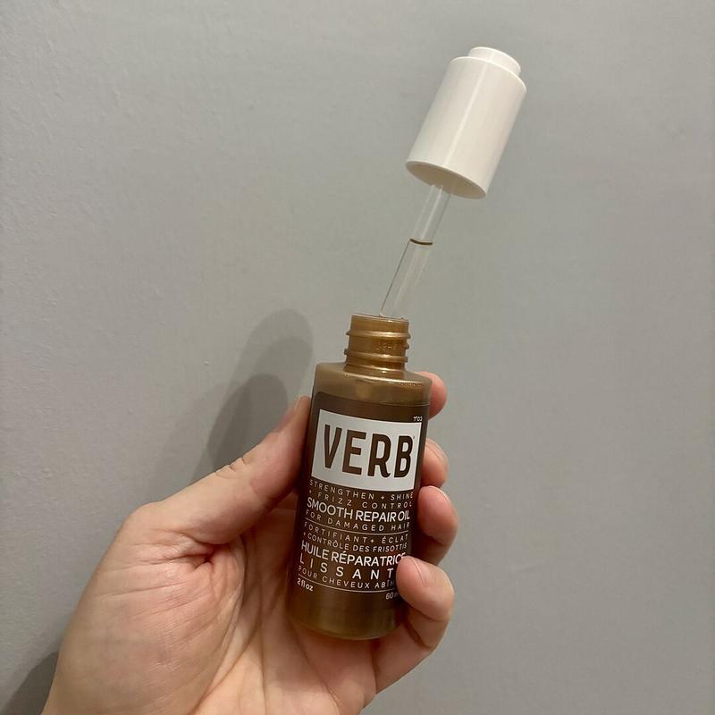 Customer photo for "Noticeably sleeker hair"