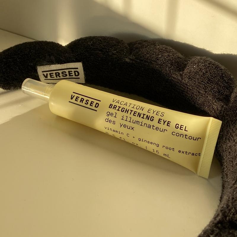 versed vacation brightening eye gel