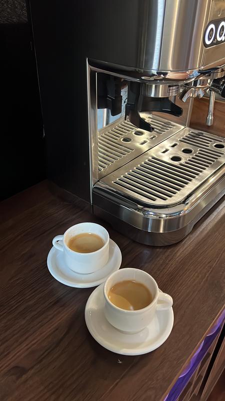 Philips BaristaBrew Dual Bean Hopper Espresso Machine in Stainless Steel +  Reviews | Crate & Barrel