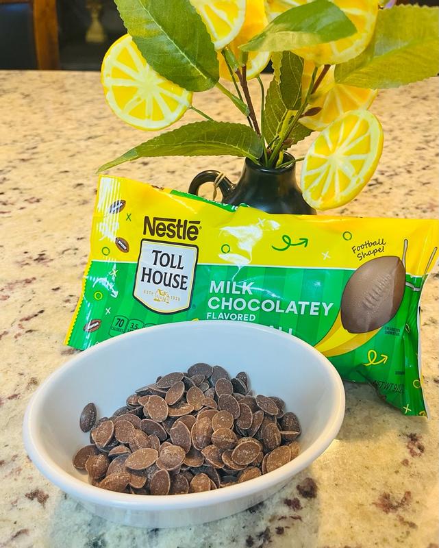 Milk Chocolatey Flavored Football Morsels | NESTLÉ® TOLL HOUSE®