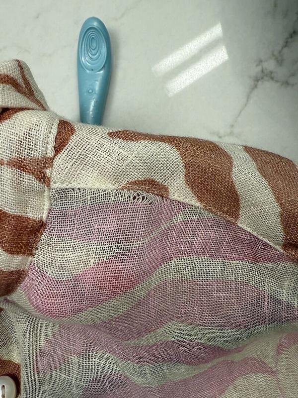Customer photo for "Falling apart after one wash"