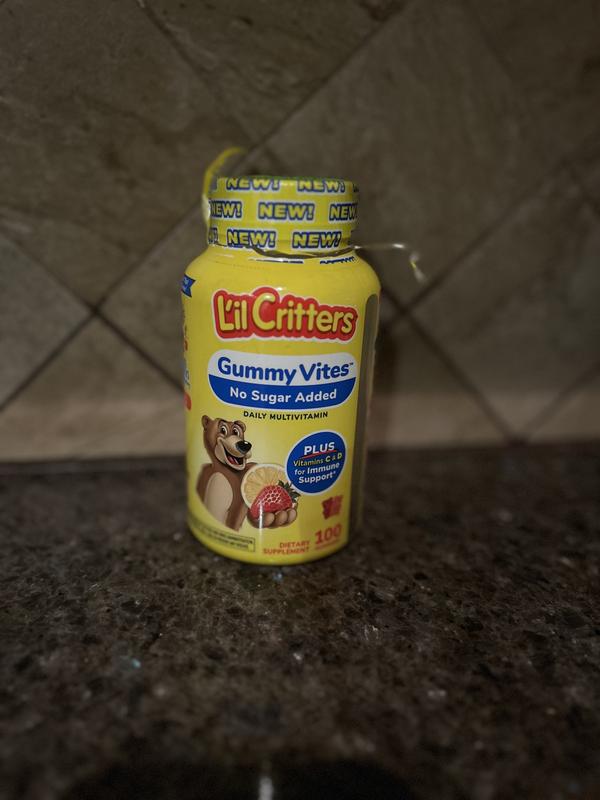 No Sugar Added Multivitamin | Gummy Vites | L'il CrittersTM