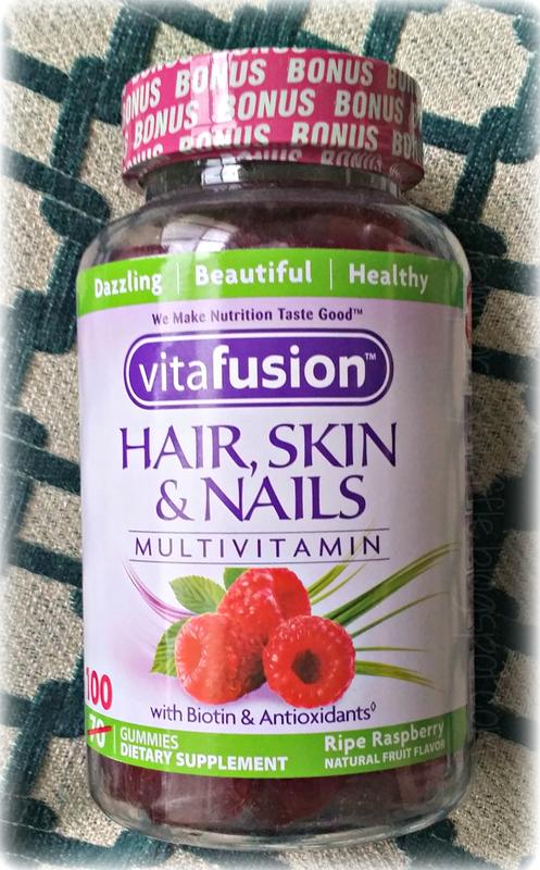 Vitafusion Gorgeous Hair Skin & Nails Raspberry Gummies, 135 ct - Gerbes  Super Markets