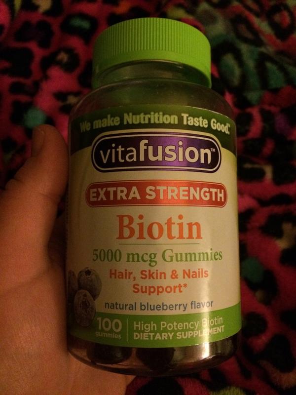 Customer Reviews Vitafusion™ 100 Count Extra Strength Biotin 5000 Mcg Gummies In Natural 2610