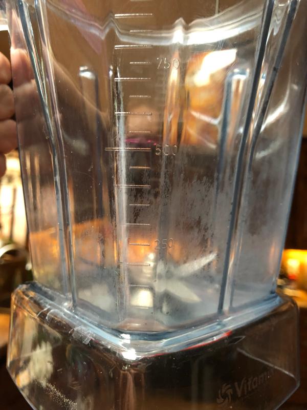 HARD WATER STAINS AFTER 1 MONTH