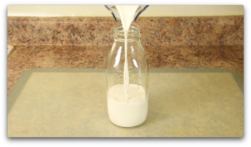 Delicious, rich and smooth Cashew Milk in the Vitamix ONE