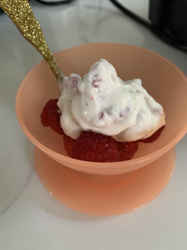 Raspberry Whipped Cream