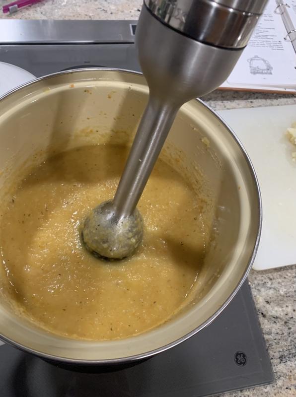 All veggies and herbs - perfectly blended!