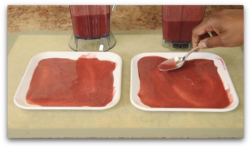 Equally perfect results from the Vitamix ONE and Pro 750 when liquifying blackberries.