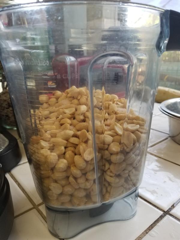 peanut butter in the vitamix