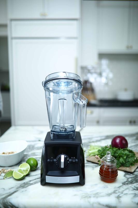 Vitamix A2500 BPA-Free Black Blender with Food Processor