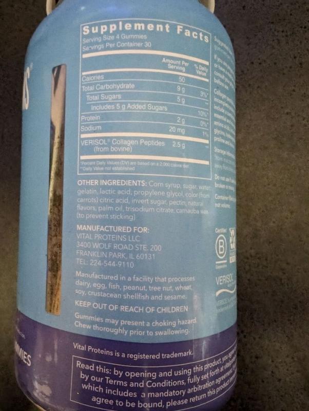 Photo submitted with review of product
