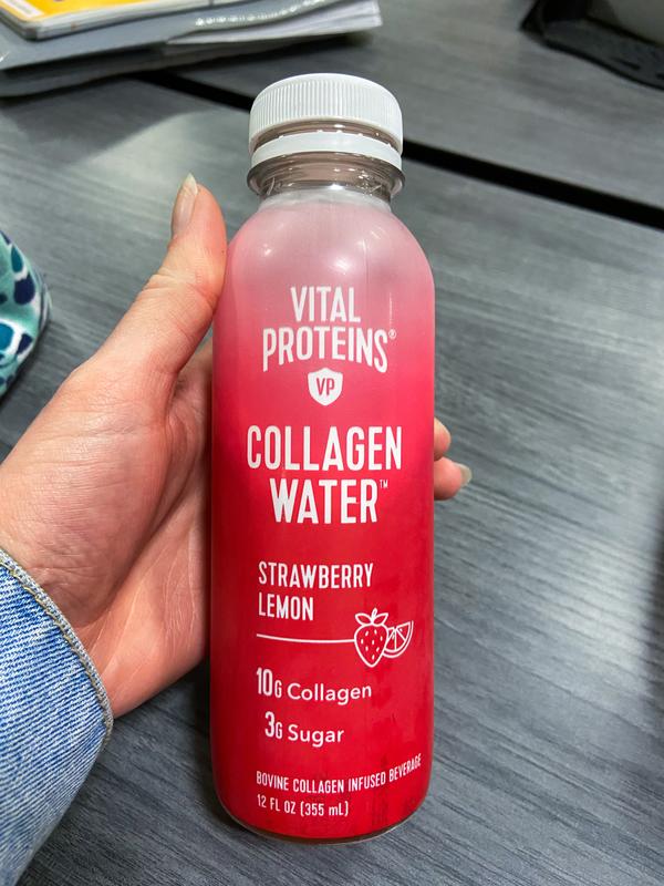 Vital Proteins Collagen Water Strawberry Lemon