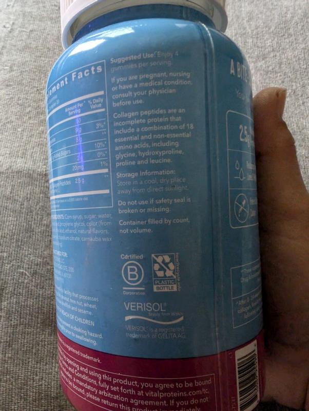 Photo submitted with review of product