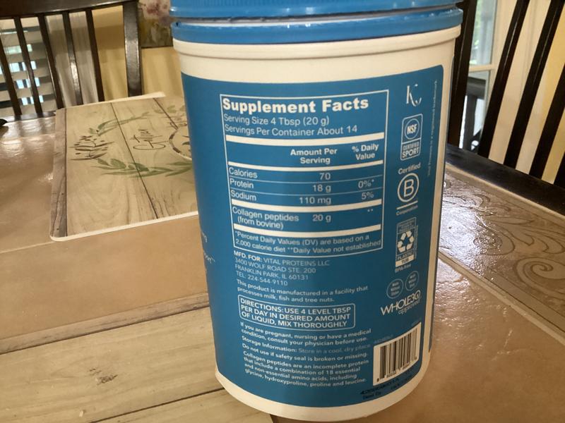 Photo submitted with review of product
