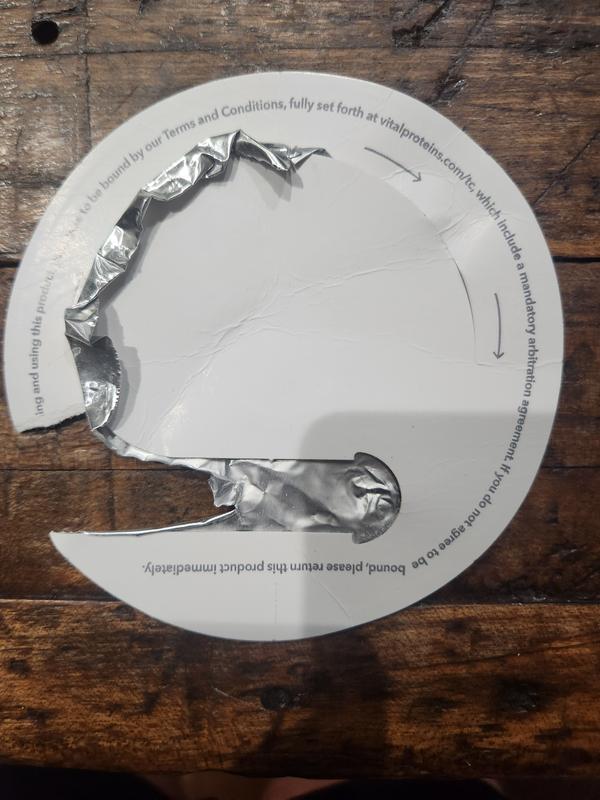 Photo submitted with review of product