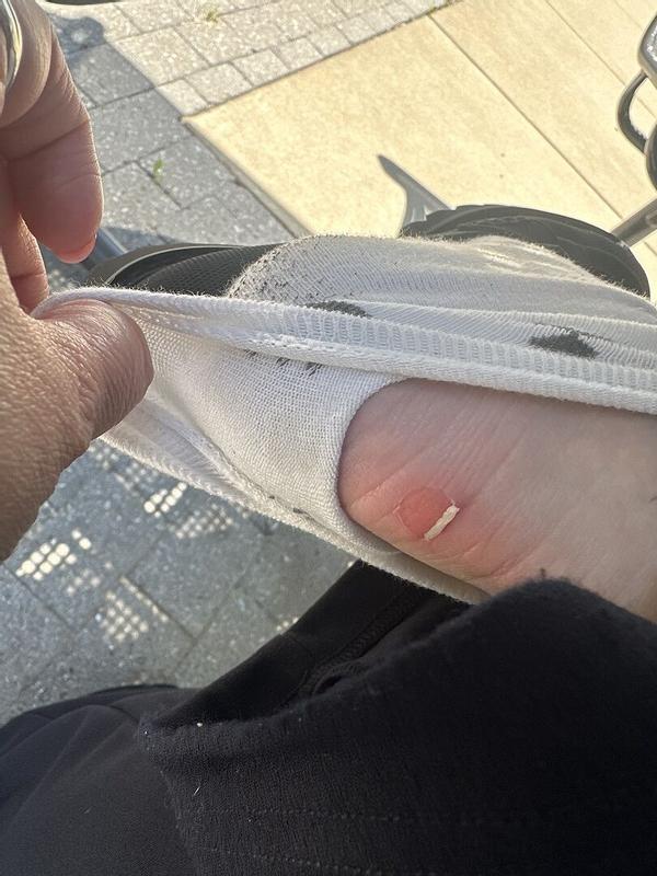 Customer photo for "Comfortable but first time got bad blisters"