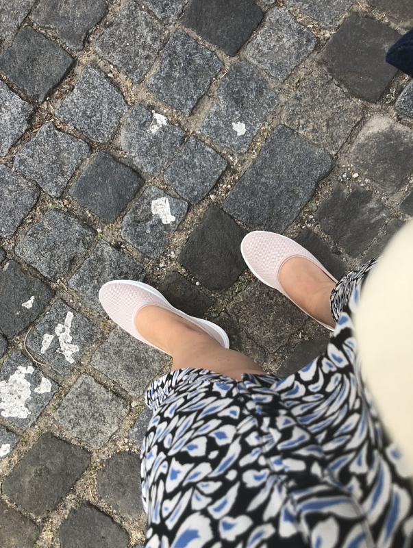 Customer photo for "Comfortable footwear!"