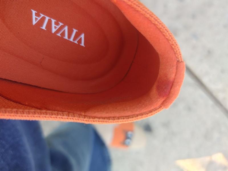 Customer photo for "Cute! But now my heels are bleeding"