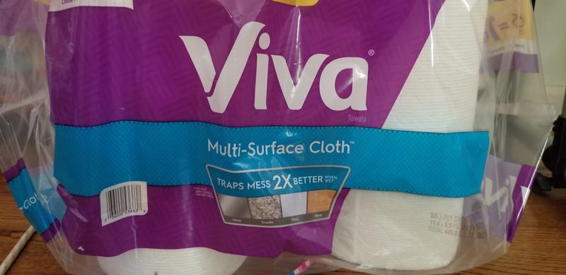  Viva Multi-Surface Cloth Paper Towels, Task Size - 12