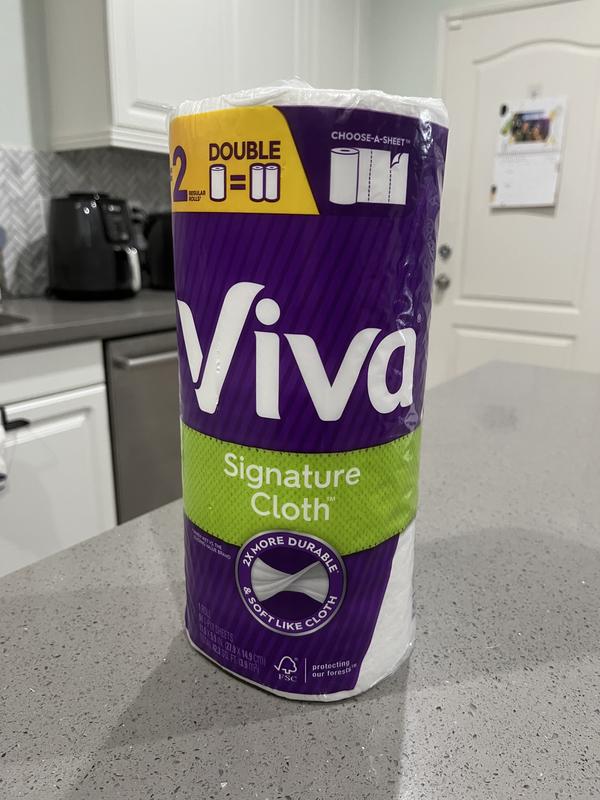 Viva Signature Cloth Choose-a-sheet Paper Towels - 2 Triple Rolls : Target