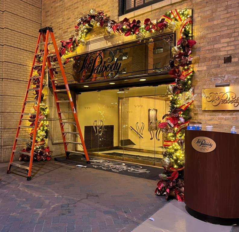 Garland ordered from Vickerman!