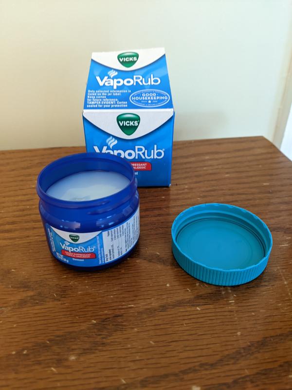 VICKS VapoRub Cough Suppressant Topical Analgesic Ointment, 3.53 oz - The  Fresh Grocer
