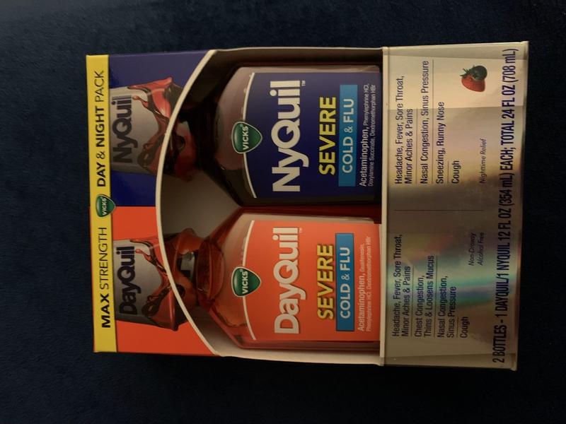 Vicks DayQuil & NyQuil Severe Value Pack, 3 ct.