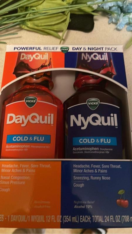 Vicks DayQuil and NyQuil Severe Cold, Flu and Congestion Original |  Walgreens